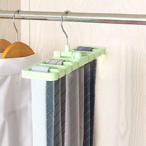 Opbevaringsstativ Tie Bælte Organizer Space Saver Hanger