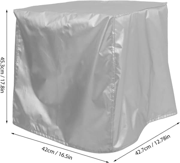 Vattentätt 3D-skrivarskydd Silver Oxford Dammskydd Universal Passform