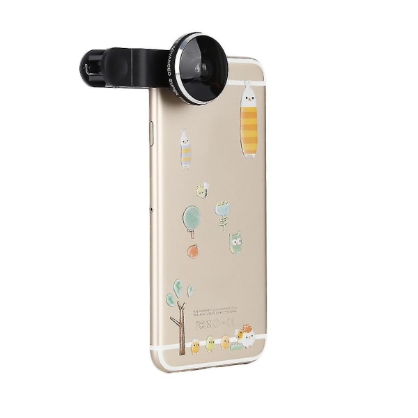 Universal 235 Super Fish Eye Lens Clip -matkapuhelin
