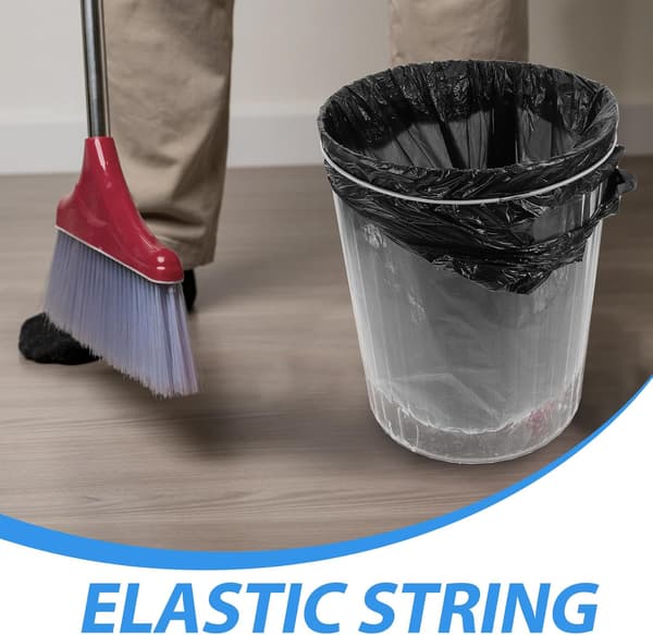 3 stk. elastisk søppelbånd, søppelbånd, elastisk snor, tykk gummi, dekorativt element, sikkert