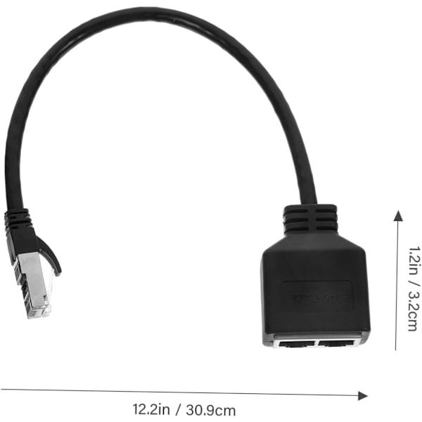 Netværks Splitter Adapter Ethernet Splitter Ethernet Splitter Internet Splitter