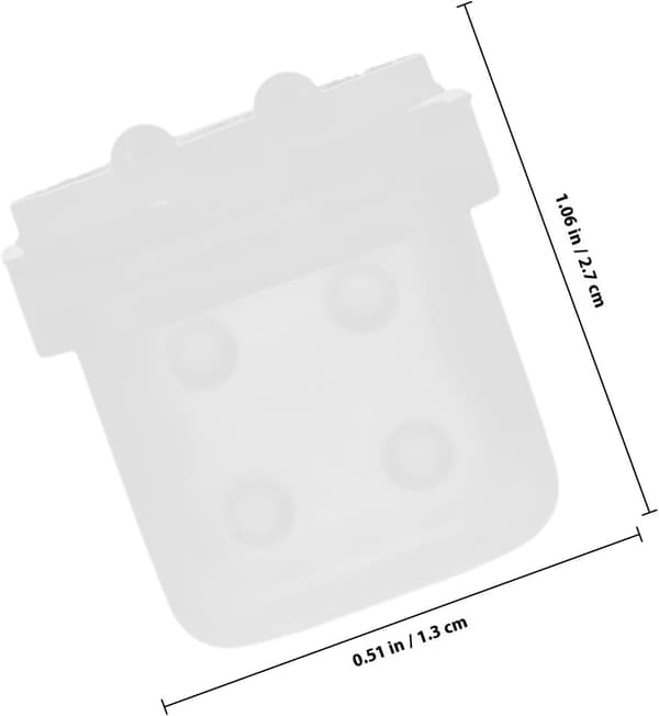 DIY harpiks terning silikonform for håndverk krystall epoxy terningfremstillingsform