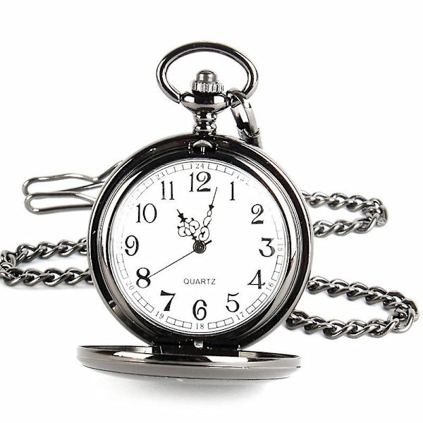 Blank lommeur engros Aliexpress Flip kvarts lommeur gull lommeur vintage White steel