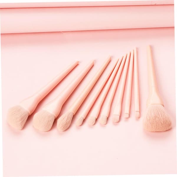 10 stk. makeupsæt til kvinder, komplet makeupsæt, foundationpudderbørste til kosmetik