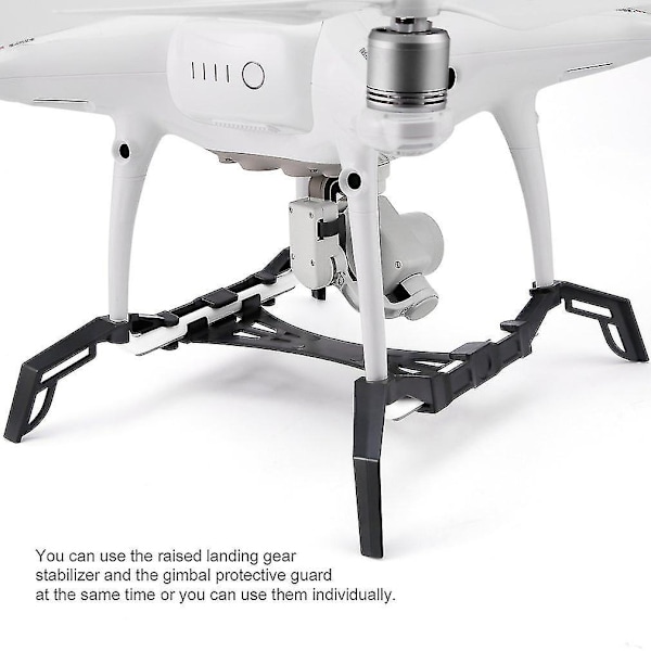 Landningsställestyrning + Skyddande Gimbalskydd för Dji Phantom 4 Pro