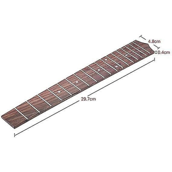 26 Tums Tenor Ukulele Rosenträgreppbräda 18 Band