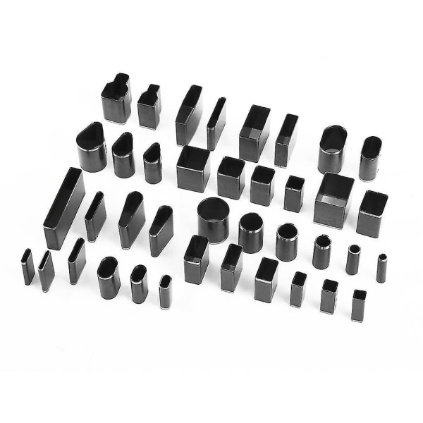 39 Shape Hollow Cutter Punch Metal Läderhantverk