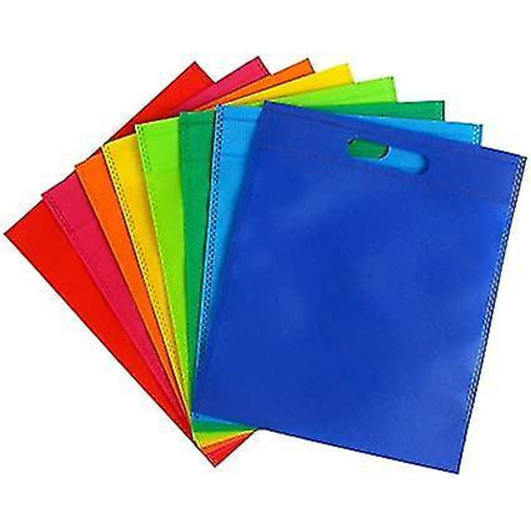 40 kpl Kutomattomat Juhla- ja Ostoskassi 10x12 tuumaa