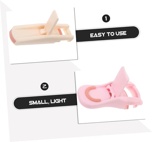 8 stk. øjenvippebukker øjenvippeklemme vidvinkel makeupværktøj til kvindetilbehør