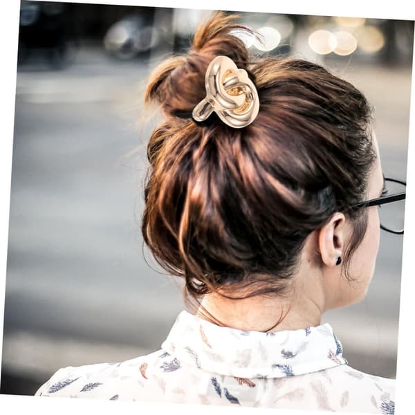 2 stk. Boho-stil metalhårbånd Hårelastikker Piger Geometrisk Elastik til Kvinder