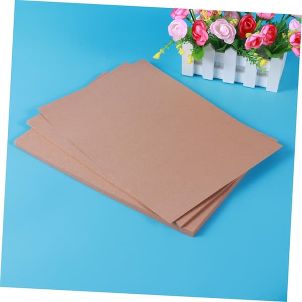 50 ark kraftpapper omslag blommor omslagspapper kaffefärg