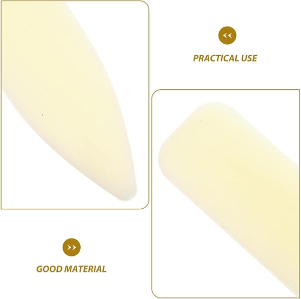 5 stk. plastikk benmappe papirbretteverktøy for scrapbooking, bokbinding