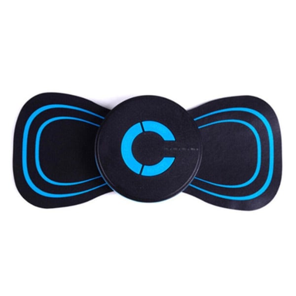 Bærbar Ems Mini Elektrisk Nakke- og Rygmassager Cervical Massage Patch Stimulator