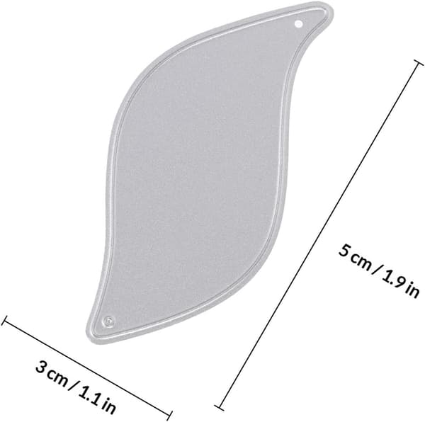DIY Läderörhängen Skärformar Kolstål Stencil Metallskärformar