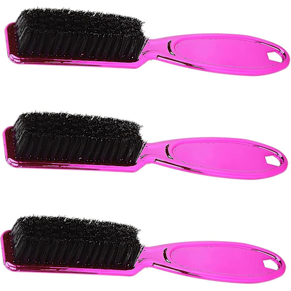 Skäggstylingborste, Multifunktionell Hängande Böjd Handtagskam för Alla Skäggtyper (3-pack)