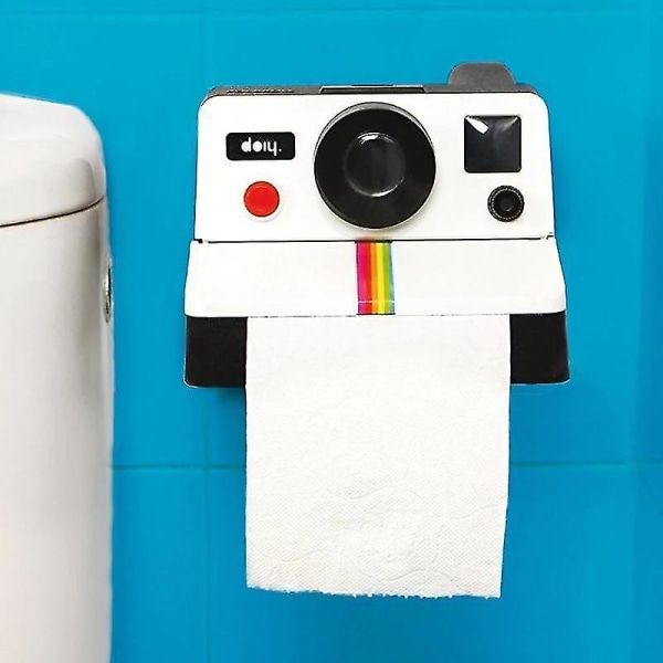 Kreativ vevboks i retro Polaroid-kameraform