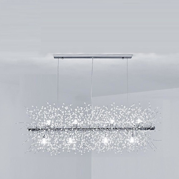 12-lyses Ø-lampe i guld med LED-lys