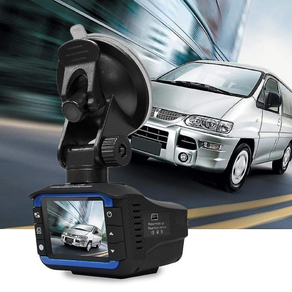 2 In 1 Car DVR Recorder Tutkan nopeuden ilmaisin Night Vision Tutka