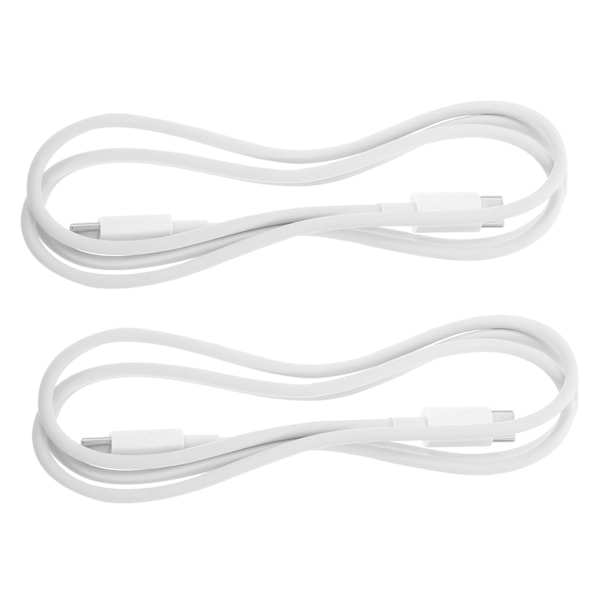 2 stk. c til c Hurtigladekabel Ladekabel Type c til Type c c Kabler c til c Lading c Kabel Hurtiglading