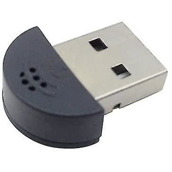 Mini Mikrofon USB 2.0 Til Laptop Desktop PC Skype