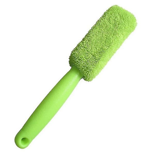 Biluppgraderingsversion Förlängd Bilunderhåll Fälgrensningsborste Bilskönhet Mikrofiber