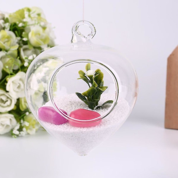 Gyroskop Glass Plante Blomstervase Flaske Hengende Dekor