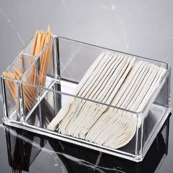 Transparent Akryl Cocktail Serviettholder Vevboks