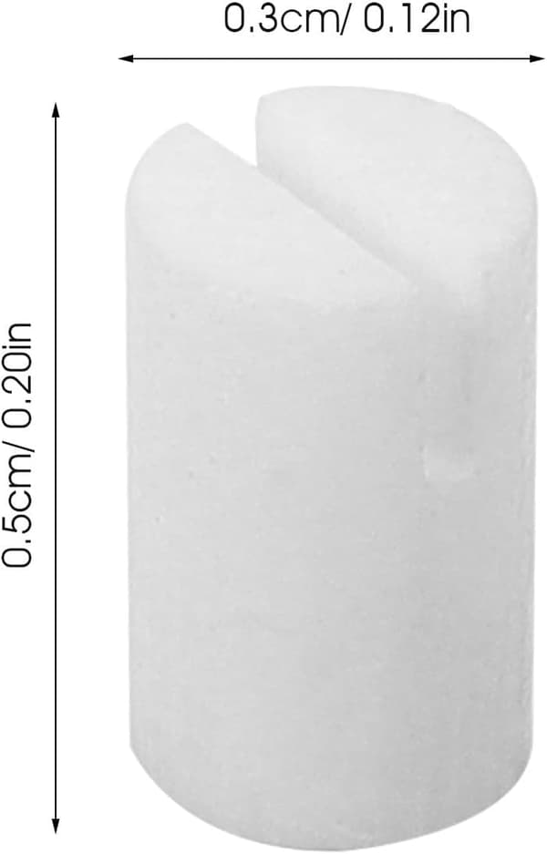Banjo Nut Ox Bone Replacement 4Pcs Stringtillbehör för 5-strängade banjospelare med förbättrad ljudkvalitet