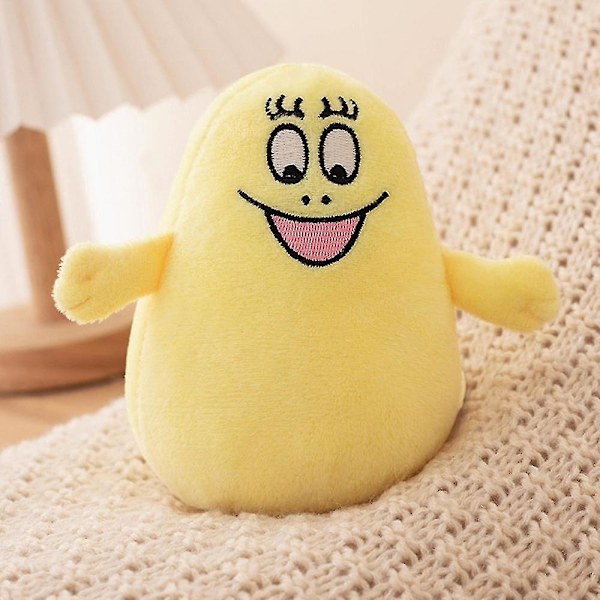 Barbapapa Plyschleksak Anime Barbapapa Dock Mjuk Fylld Leksak Kawaii Barbapapa Dock yellow