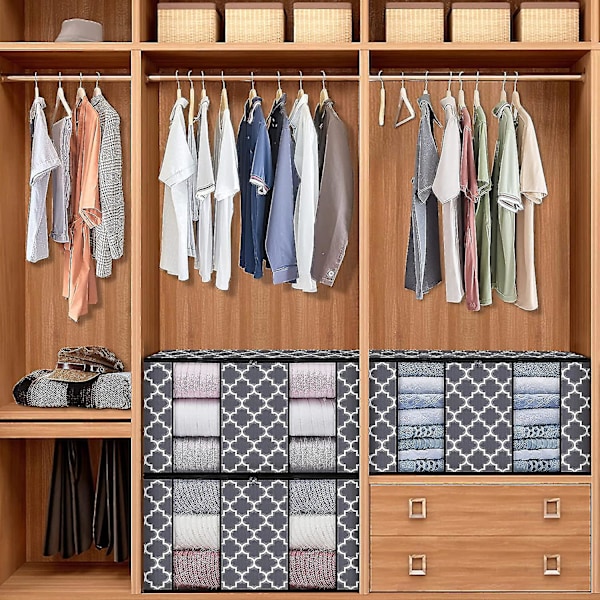 Opbevaringsposer 100l Stor Foldbar E Skab Organizer