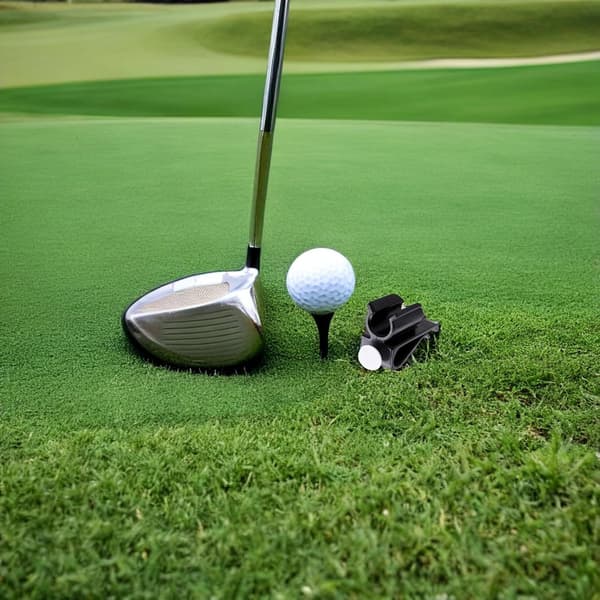 14 stk. sorte golfputterclips i plast til taske, putterklemmeholdere golftilbehør
