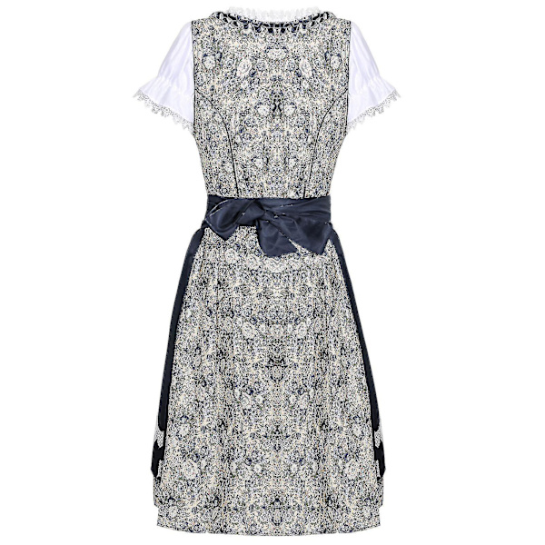 Oktoberfest-kostyme for kvinner, bayersk ølfestivalkjole, Masqu M Blue