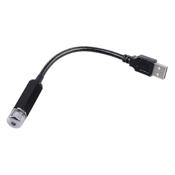 USB LED Tak Atmosfære Stjernelys For Bil Projektor Justerbar Nattlys Lampe-yuhao