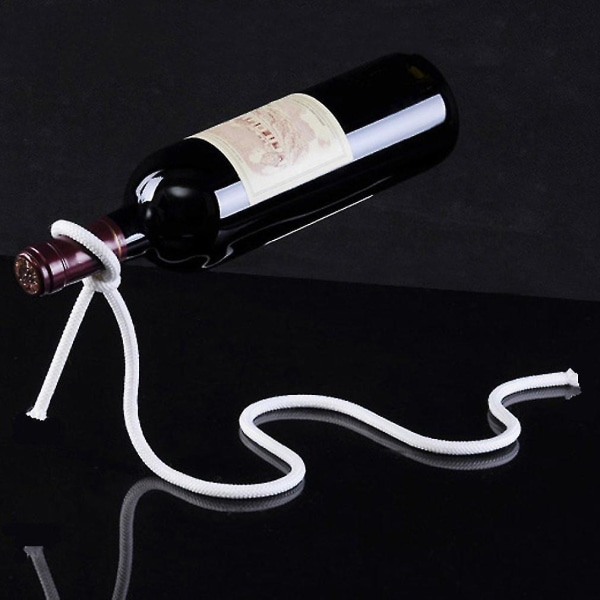 Praktisk Magic Rope Rødvinsstativ flaskeholder