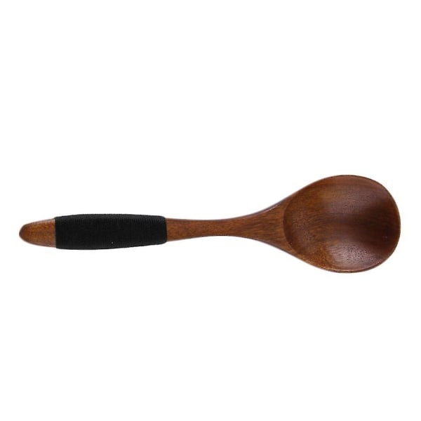 17cm Handgjord Träskedda Matlagningsredskap