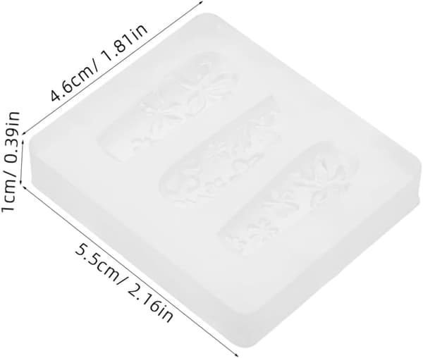 DIY Form Neglekunst Stencils Blomster Prægning Form Neglekunst Værktøjer Bred Anvendelse