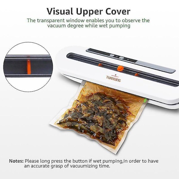 Vakuumforseglingsmaskin for husholdning med 10 poser 220v/110v