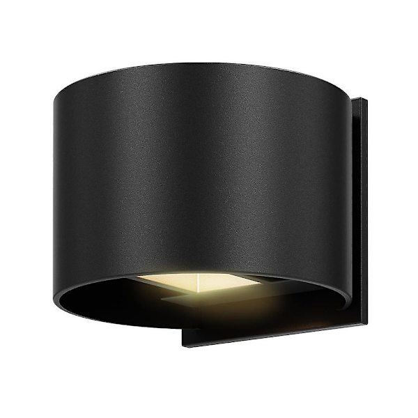 Utendørs vegglampe LED 12W Dobbel kilde Vanntett Vinkel