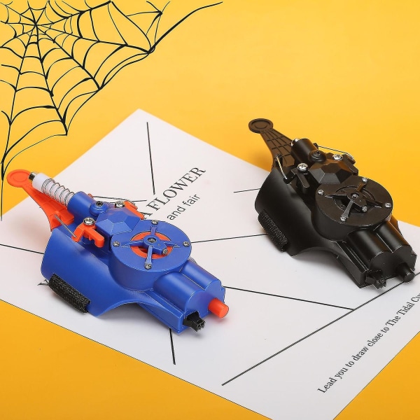 Nya 2023 Barn Cosplay Spider-Man Handske Web Shooter Dart Blaster Launcher Leksaker Spider-Man Kostym