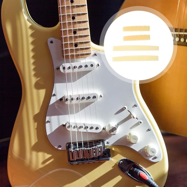 2 uppsättningar gitarrtillbehör Oxben Ersättningsgitarrsadel Övergripande böjda designer och justerbar