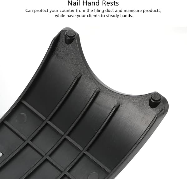Manikyr Armkudde Nagelkonst Vilokudde för Hand Bekvämt ABS-material Stabiliserar Händer