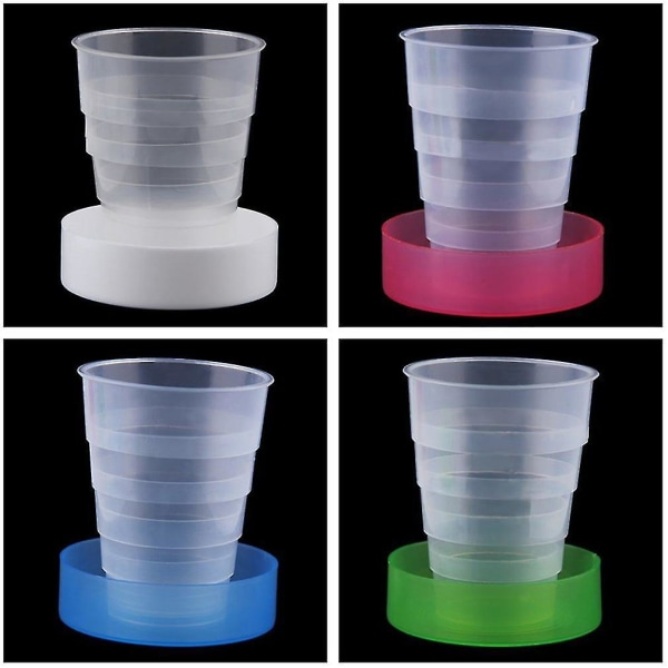 Portable Travel Cup Retractable Folding Collapsible