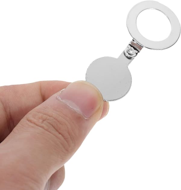 2 st koppar dörrkikare titthålsskydd modern silver integritetsskydd omfattande säkerhet