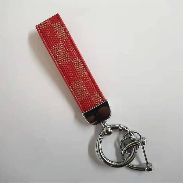 Exquisite Pu Leather + Alloy Key Chain, 13.5cm * 3.5cm (flowers)