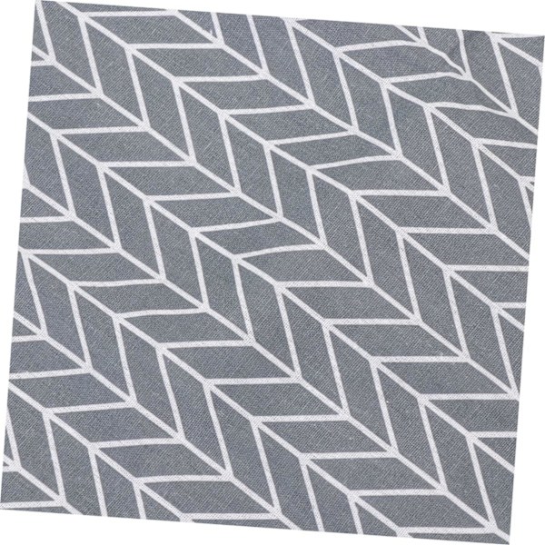 Nordisk Stil Pilemønster Bomuld Linned Dug 80x120cm Grå Moderne Bordtilbehør