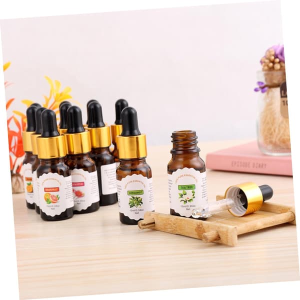 2 stk. Aromaterapi æterisk olie til luftfugter Lavendel diffuser olier Stresslindring Hjemmekontor Bil