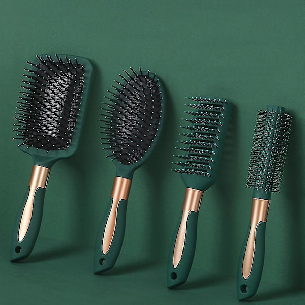 4-pack Antistatisk Luftkudde-Kammassageborste