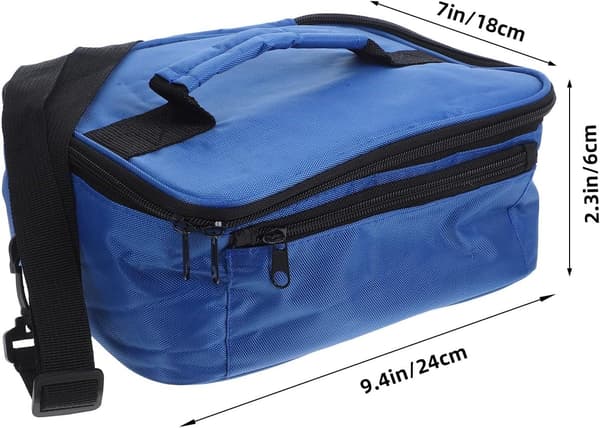 12v Bilvarme Matpose Isolasjon Lunsjveske med Oxford-duk og ABS-materiale