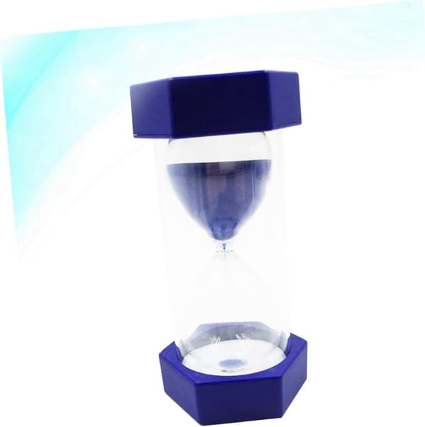 Visuell Timer för Pojkar och Flickor 20-minuters Sandklocka Timer Hexagonal Timglas