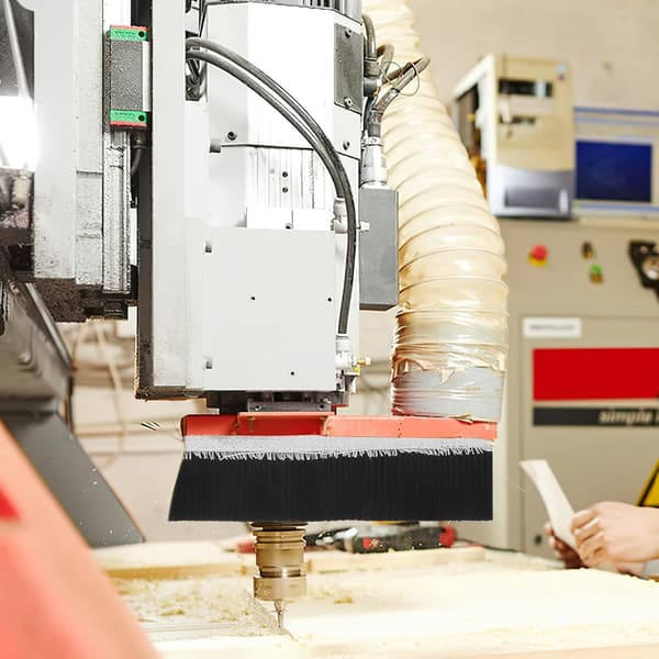 CNC vakuum børste støvhettefeste for graveringsmaskin spindelmotor tilbehør